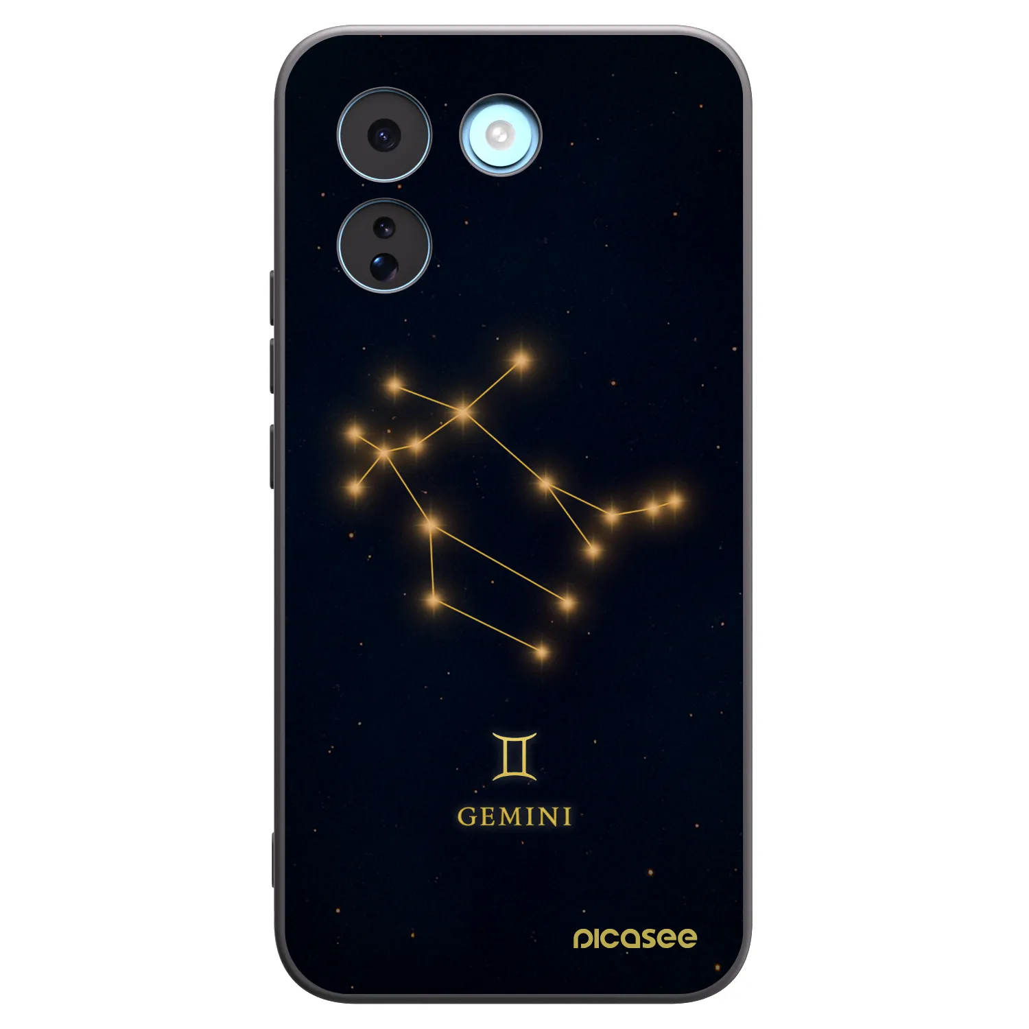 Picasee Xiaomi Redmi Note 17 Pro MAX 5G Hülle - Schwarzes Silikon - GEMINI