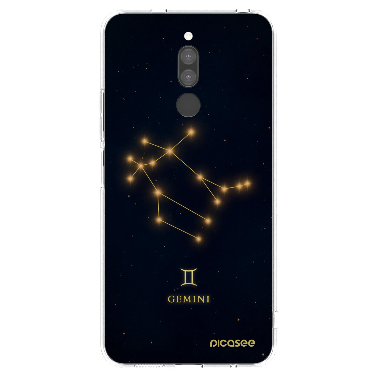 Picasee Xiaomi Redmi 8 Hülle - Transparentes Silikon - GEMINI