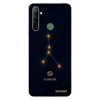 Picasee Realme 6i Hülle - Transparentes Silikon - CANCER