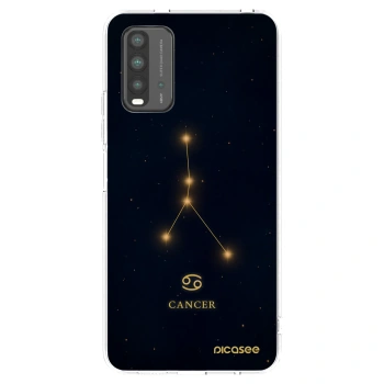 Picasee Xiaomi Redmi 9T Hülle - Schwarzes Silikon - CANCER