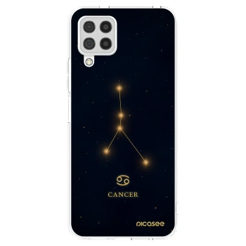 Picasee Samsung Galaxy A22 A225F 4G Hülle - Transparentes Silikon - CANCER