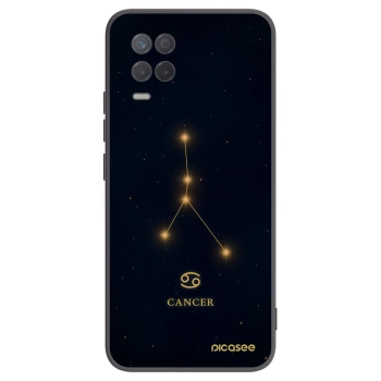 Picasee Realme 8 5G Hülle - Schwarzes Silikon - CANCER