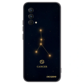 Picasee Realme GT Master Edition 5G Hülle - Schwarzes Silikon - CANCER