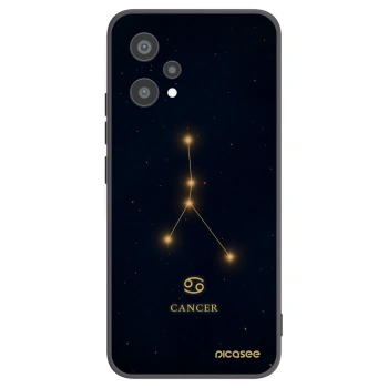 Picasee Realme 9 Pro 5G Hülle - Schwarzes Silikon - CANCER