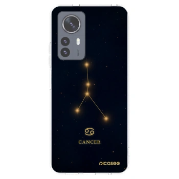 Picasee Xiaomi 12 Pro Hülle - Transparentes Silikon - CANCER