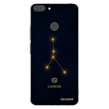 Picasee Huawei P Smart Hülle - Transparentes Silikon - CANCER