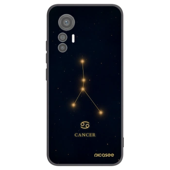 Picasee Xiaomi 12 Lite Hülle - Schwarzes Silikon - CANCER