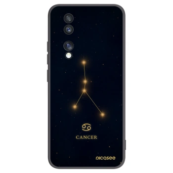 Picasee Honor 70 Hülle - Schwarzes Silikon - CANCER