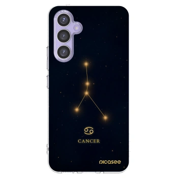 Picasee Samsung Galaxy A54 5G A546B Hülle - Transparentes Silikon - CANCER