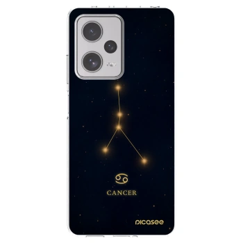 Picasee Xiaomi Redmi Note 12 Pro+ 5G Hülle - Transparentes Silikon - CANCER