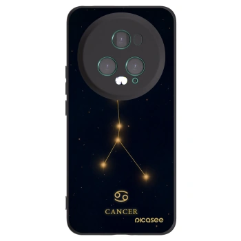 Picasee Honor Magic5 Pro Hülle - Schwarzes Silikon - CANCER