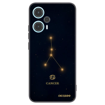 Picasee Xiaomi Poco F5 Hülle - Schwarzes Silikon - CANCER