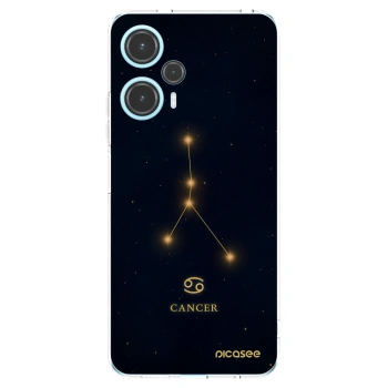 Picasee Xiaomi Poco F5 Hülle - Transparentes Silikon - CANCER