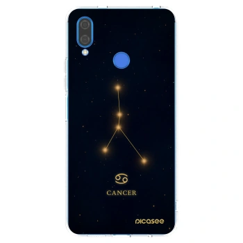 Picasee Huawei Nova 3 Hülle - Transparentes Silikon - CANCER