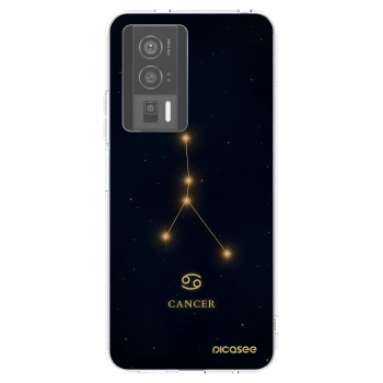 Picasee Xiaomi Poco F5 Pro 5G Hülle - Transparentes Silikon - CANCER