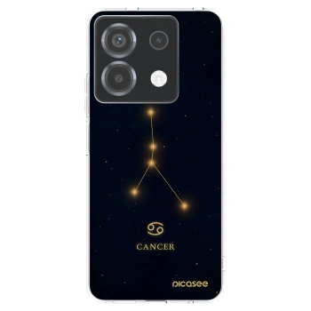 Picasee Xiaomi Poco X6 Hülle - Transparentes Silikon - CANCER