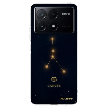 Picasee Xiaomi Poco X6 Pro Hülle - Transparentes Silikon - CANCER