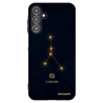 Picasee Samsung Galaxy A15 A155F 4G Hülle - Schwarzes Silikon - CANCER