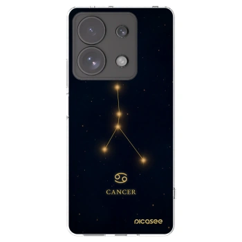 Picasee Xiaomi Redmi Note 13 Pro 4G Hülle - Transparentes Silikon - CANCER