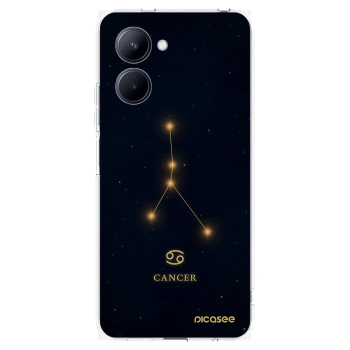 Picasee Realme C33 (2023) Hülle - Transparentes Silikon - CANCER