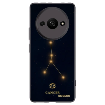Picasee Xiaomi Redmi A3 Hülle - Schwarzes Silikon - CANCER