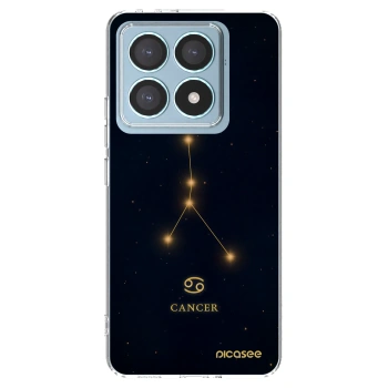 Picasee Xiaomi 14T Pro Hülle - Transparentes Silikon - CANCER