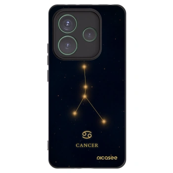 Picasee Xiaomi Redmi Note 14 5G Hülle - Schwarzes Silikon - CANCER