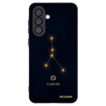 Picasee Samsung Galaxy A56 5G A566B Hülle - Schwarzes Silikon - CANCER