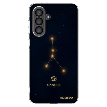 Picasee Samsung Galaxy A56 5G A566B Hülle - Transparentes Silikon - CANCER