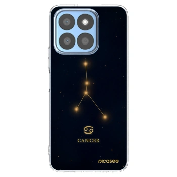 Picasee Honor X8c Hülle - Transparentes Silikon - CANCER