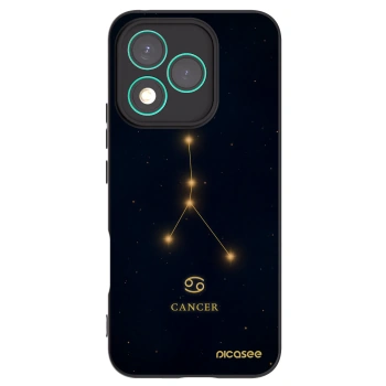 Picasee Honor 400 Lite 5G Hülle - Schwarzes Silikon - CANCER