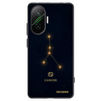 Picasee Xiaomi Poco F7 5G Hülle - Schwarzes Silikon - CANCER