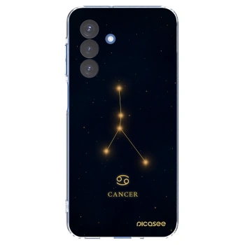 Picasee Samsung Galaxy A17 5G Hülle - Transparentes Silikon - CANCER