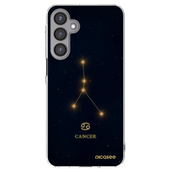 Picasee Samsung Galaxy A16 4G Hülle - Transparentes Silikon - CANCER