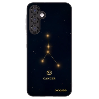 Picasee Samsung Galaxy A16 4G Hülle - Schwarzes Silikon - CANCER