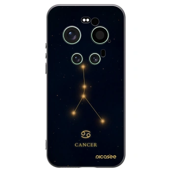 Picasee Xiaomi 17 Ultra Hülle - Schwarzes Silikon - CANCER