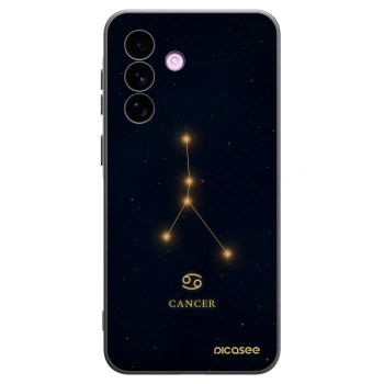 Picasee Samsung Galaxy A57 5G Hülle - Schwarzes Silikon - CANCER
