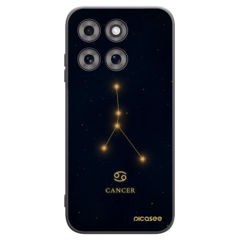 Picasee Motorola Moto G77 Hülle - Schwarzes Silikon - CANCER