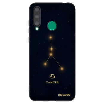 Picasee Honor 20 Lite Hülle - Schwarzes Silikon - CANCER