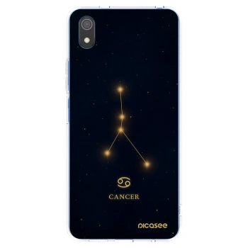 Picasee Xiaomi Redmi 7A Hülle - Transparentes Silikon - CANCER