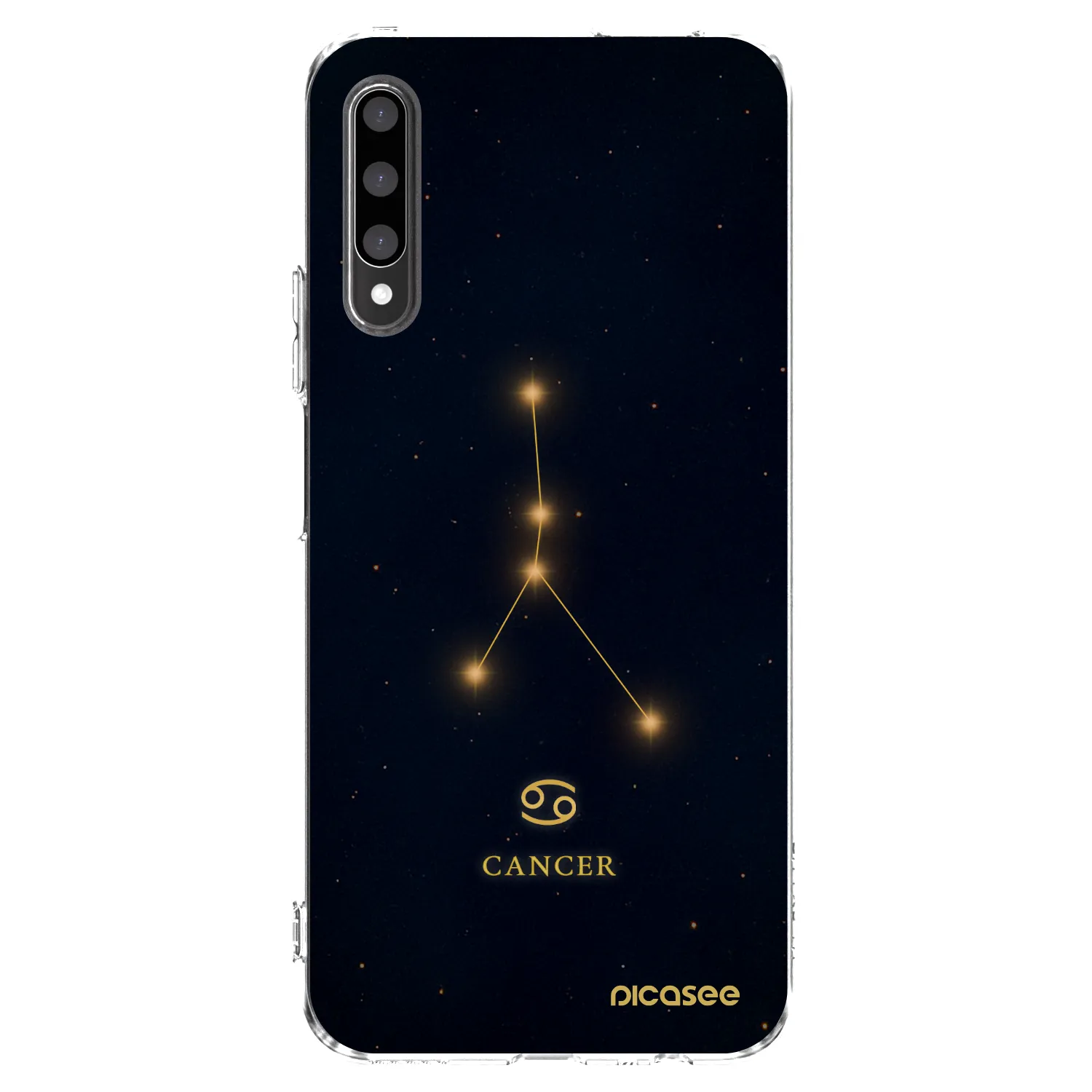 Picasee Honor 9X Pro Hülle - Transparentes Silikon - CANCER