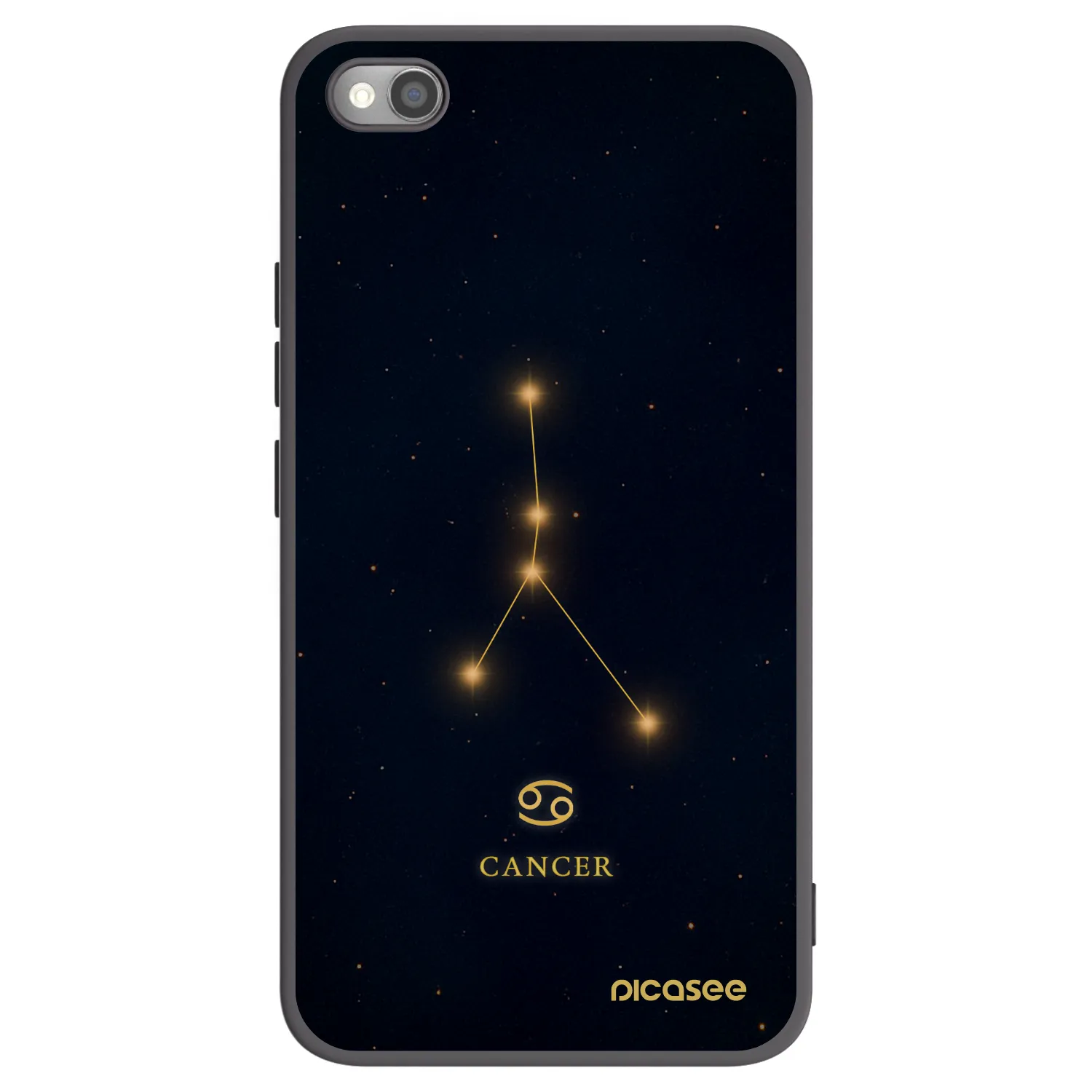 Picasee Xiaomi Redmi Note 11S 5G Hülle - Schwarzes Silikon - CANCER