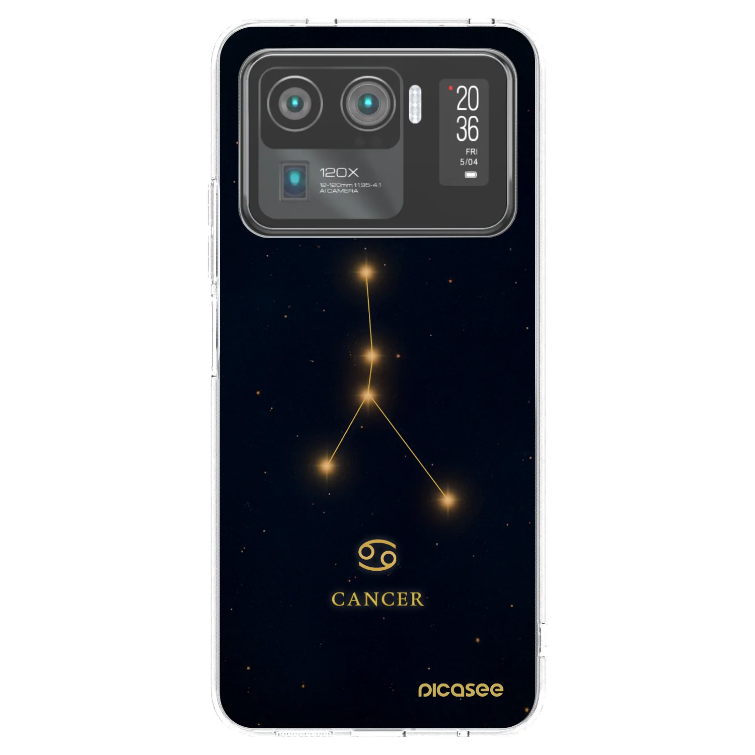 Picasee Xiaomi Mi 11 Ultra Hülle - Transparentes Silikon - CANCER