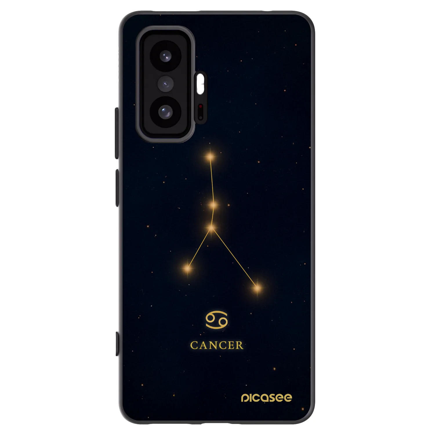 Picasee Xiaomi 11T Hülle - Schwarzes Silikon - CANCER