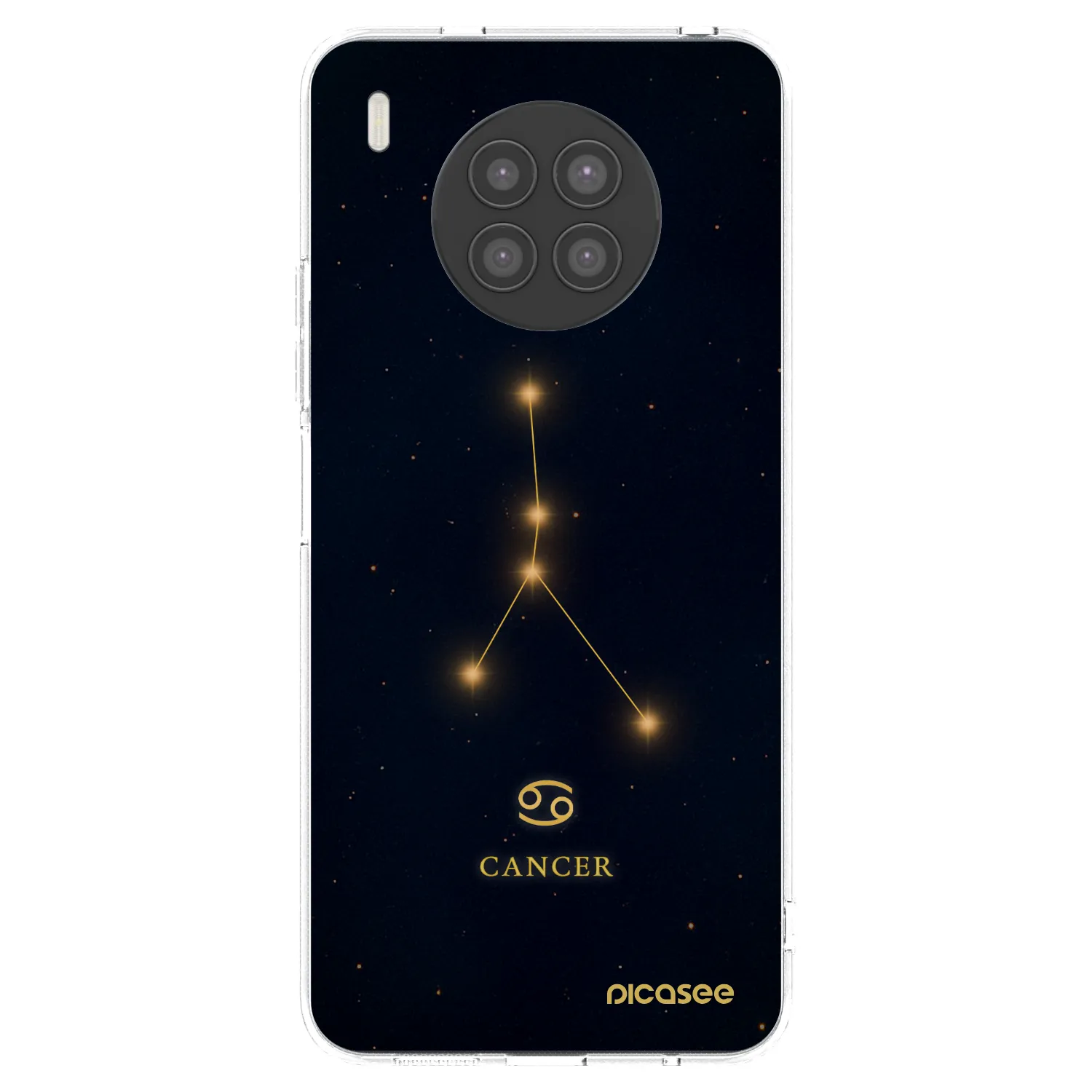 Picasee Huawei Nova 8i Hülle - Transparentes Silikon - CANCER