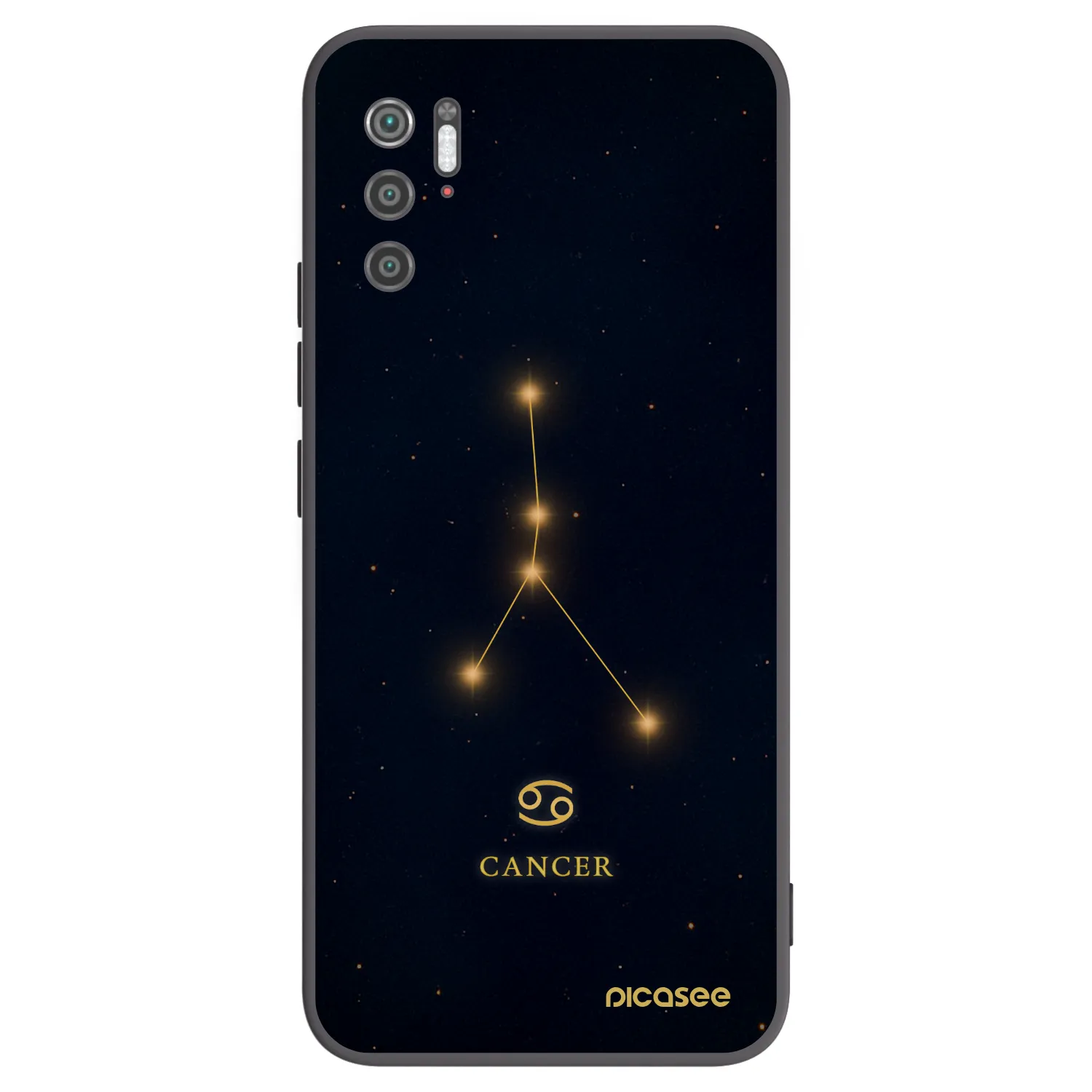 Picasee Xiaomi Poco M3 Pro 5G Hülle - Schwarzes Silikon - CANCER