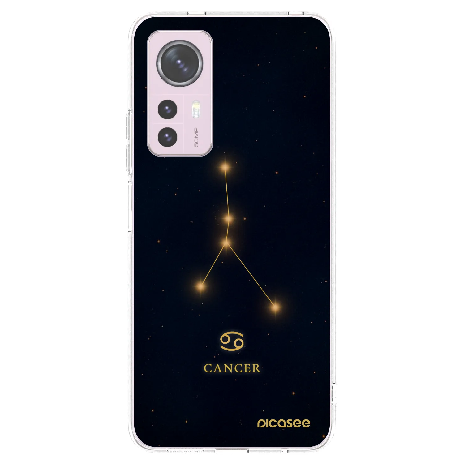 Picasee Xiaomi 12 Hülle - Transparentes Silikon - CANCER