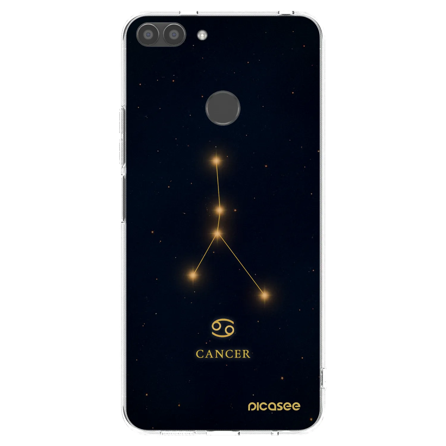 Picasee Huawei P Smart Hülle - Transparentes Silikon - CANCER