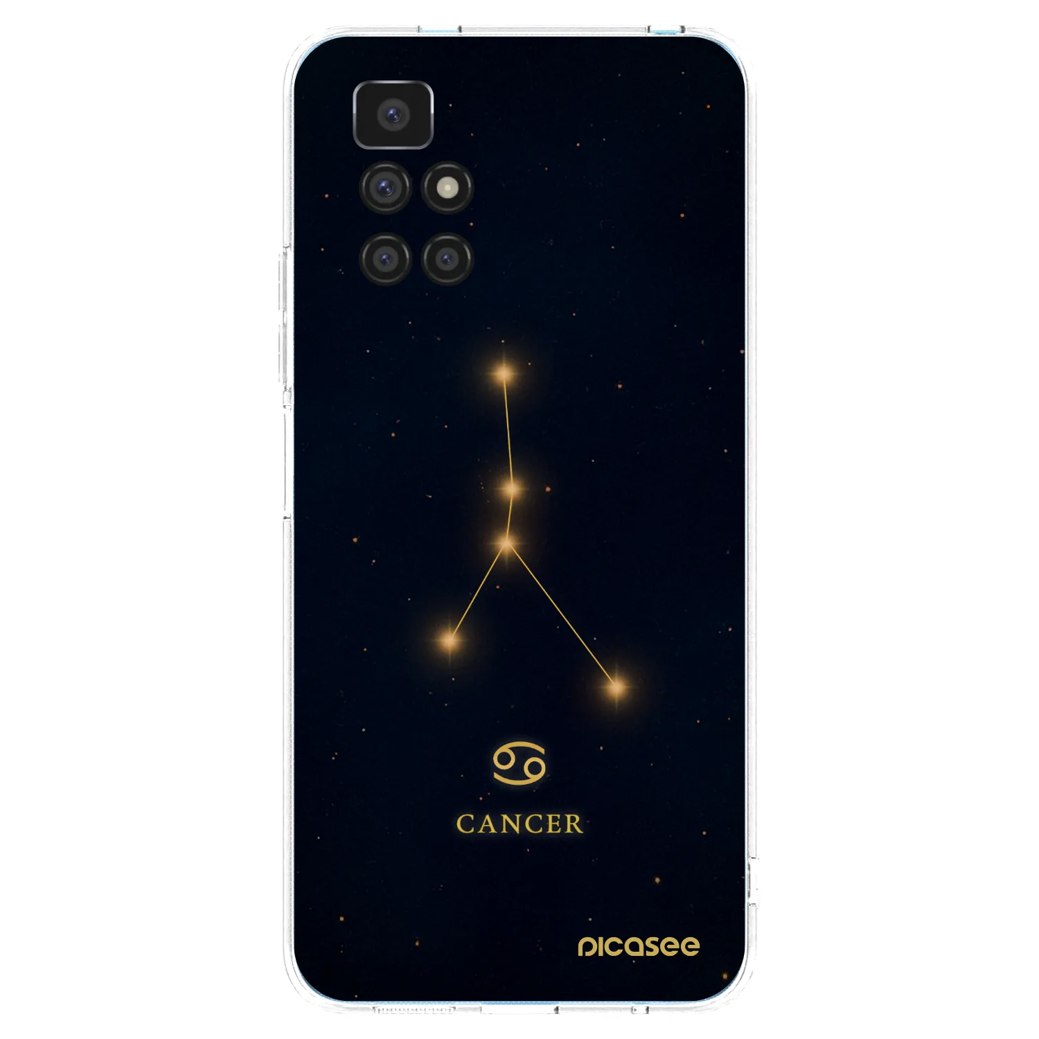 Picasee Xiaomi Redmi 10 (2022) Hülle - Transparentes Silikon - CANCER