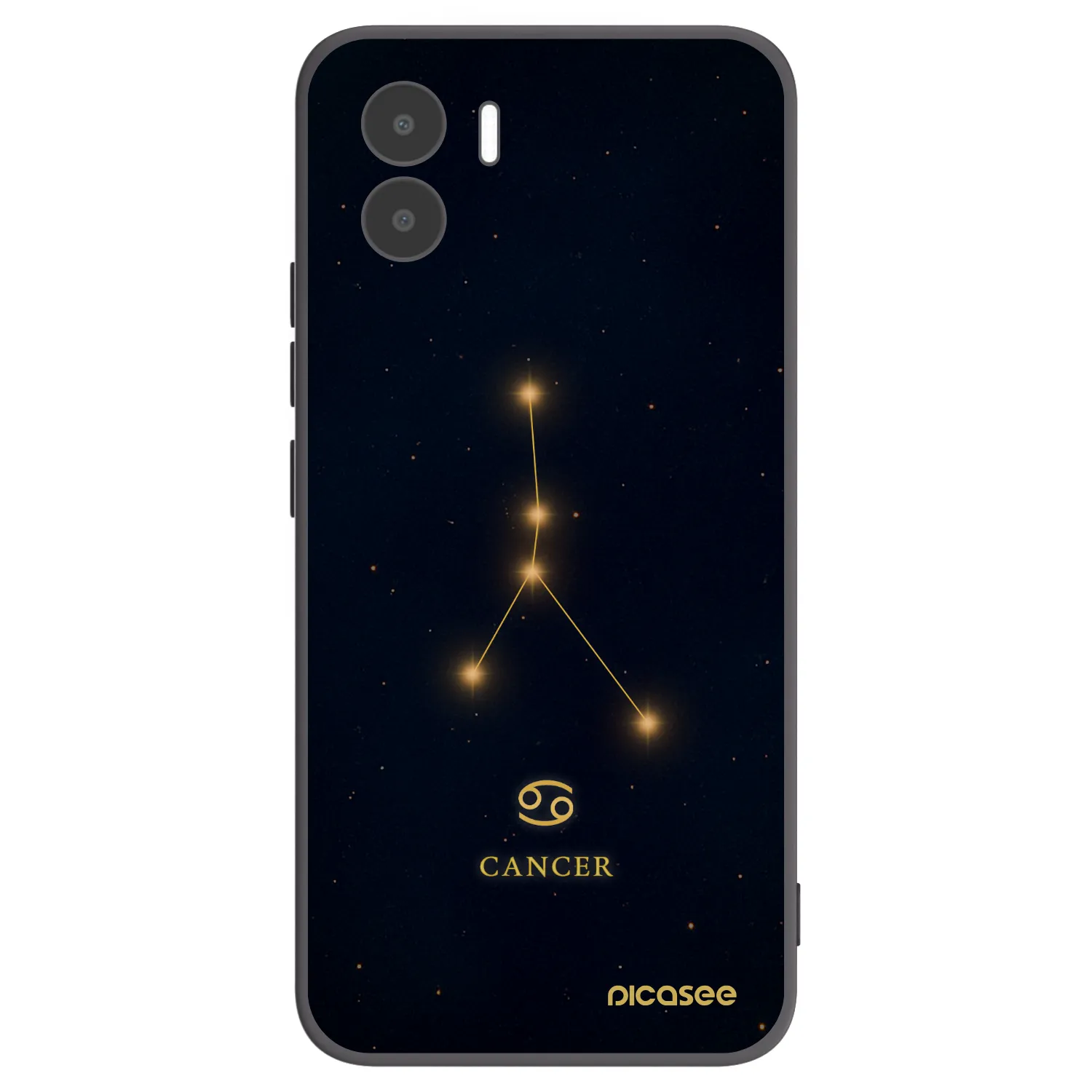 Picasee Xiaomi Redmi A1 Hülle - Schwarzes Silikon - CANCER